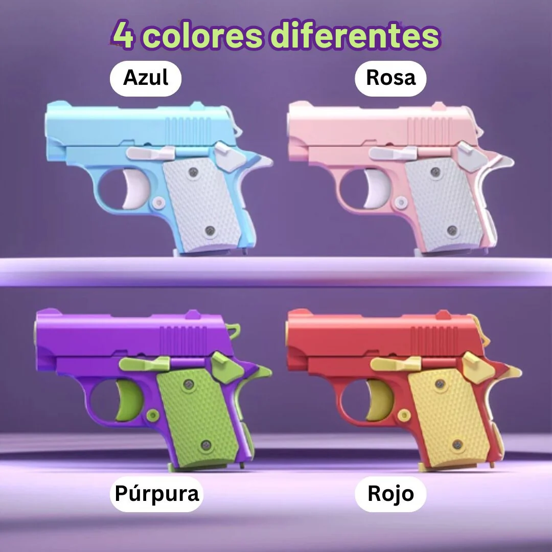 Pistola Mini Antiestrés